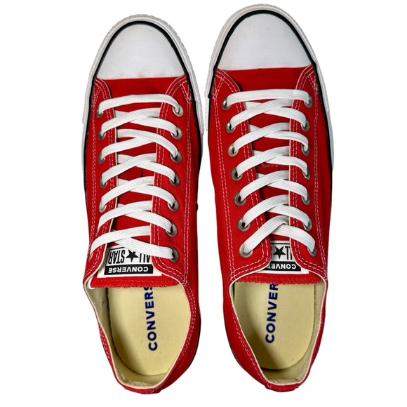 Converse All Stars Men’s Size 12 Classic Red Low Top Sneakers  - NWOB - Picture 6 of 9